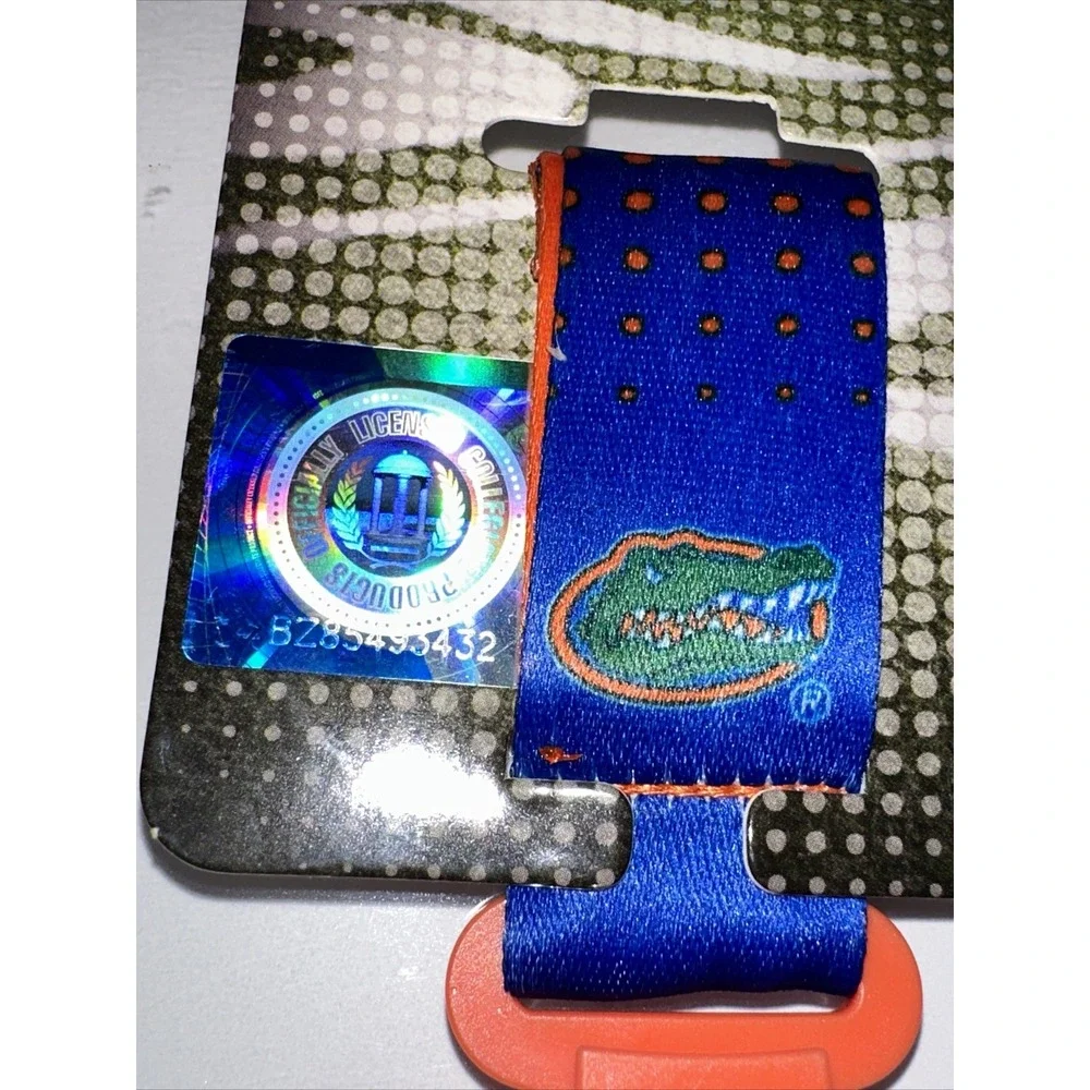 Florida Gators Pacifier Clip NCAA Blue Orange Collegiate Licensed 0+ Months